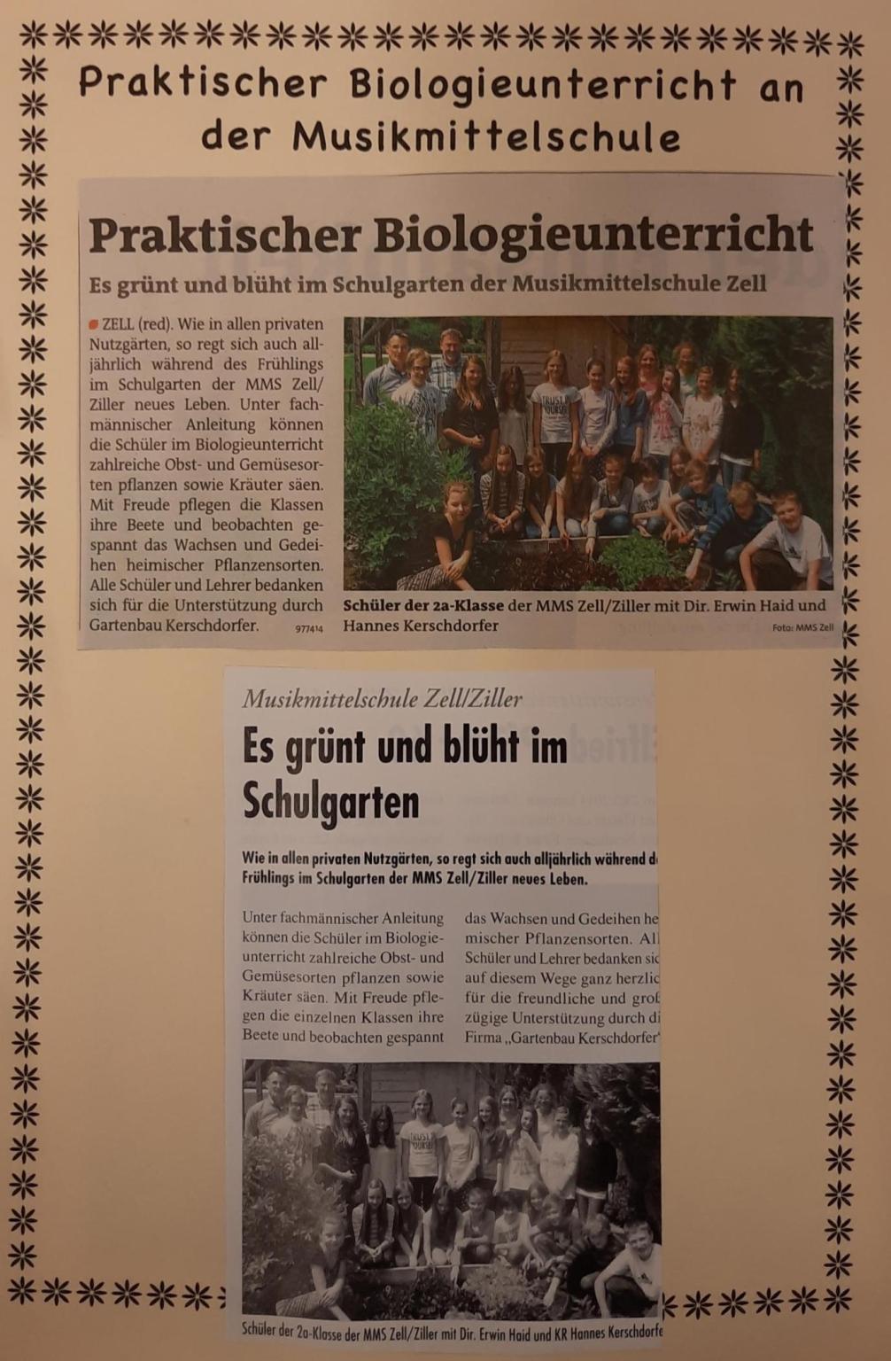 Schulgarten 2014